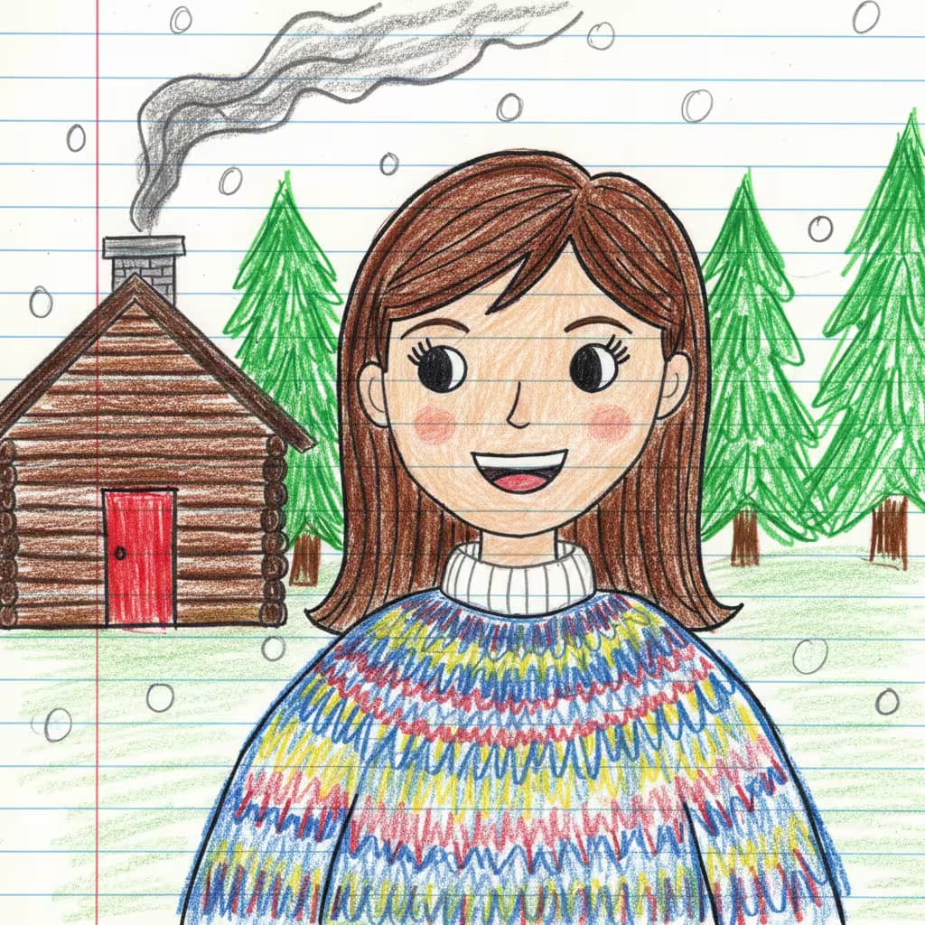 Example output for 🎨 Naive Portrait Pencil Creator